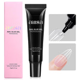 AiLLSA gel para uñas en puntas, fijación duradera para uñas artificiales.