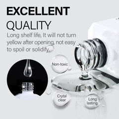 AILLSA top coat bottle delivers no-wipe, high-gloss finish.