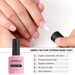 Brillo resistente de AIMEILI para uñas en gel.