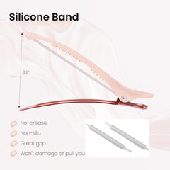 AIMIKE no-crease clip protects hair from dents during wear