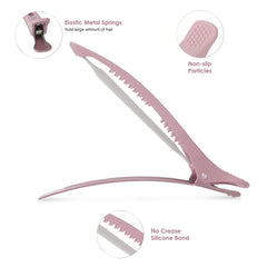 AIMIKE Morandi color hair clip; elegant tone enhances everyday styling.
