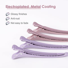 AIMIKE no-crease hair clip prevents dents for smooth, long-lasting results.