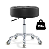 Ainilaily rolling stool with thick cushion provides long-lasting comfort during extended sessions.