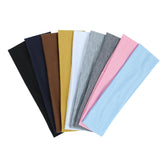 Ainitops 9Pcs headbands non slip stay securely in place during workouts.