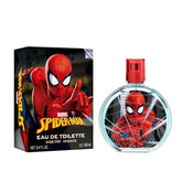 Spiderman Ultimate bottle front shows a citrus-forward scent for daily wear