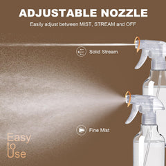 AirBee spray bottle with leakproof cap keeps liquids secure during use.