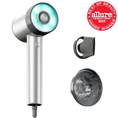 AirLight Pro infrared technology combines heat and light for quick hydration.