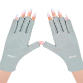 AIRSEE guantes UV para lámpara de uñas protegen la piel durante la manicura.