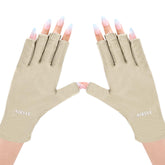 Guantes AIRSEE UV para lámpara de uñas protegen la piel durante manicuras.