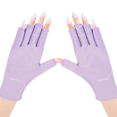 Guantes AIRSEE para manicura con protección ultravioleta.