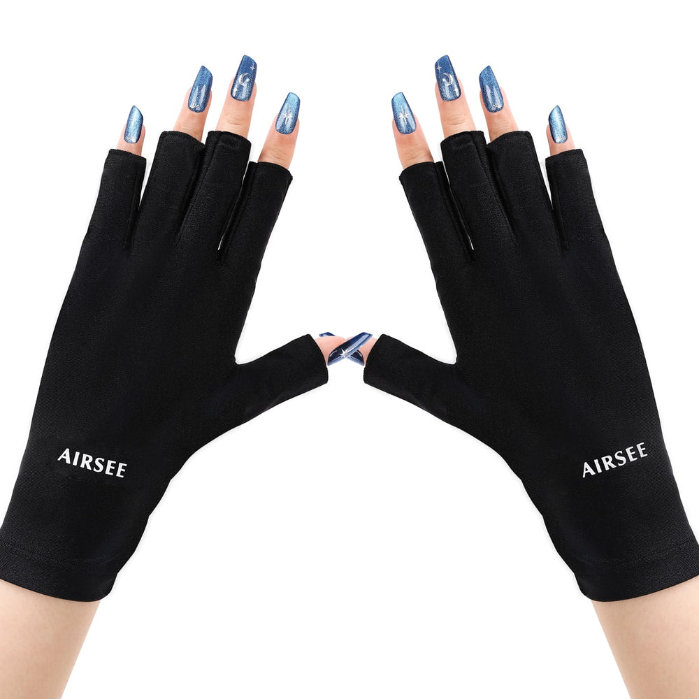 Airsee guantes UV para manicura protegen la piel durante las sesiones de uñas