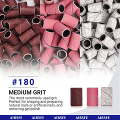 AirSee portable sanding bands kit for on-the-go nail art applications