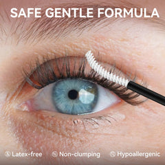 AiryCute 360-degree brush enables easy, accurate lash placement.