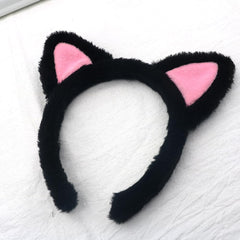 ajdvart cat ears headband 2pack flexible band worn during yoga or spa