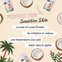 Ajoura wax beans for face and eyebrows, precise and gentle.