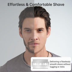 Ajrwiiy stainless steel blades gleaming, built for durability and long-lasting use.