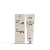 AKT Deodorant Balm bottle in compact 1.7 oz size for travel-friendly protection.