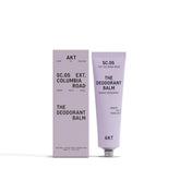AKT Deodorant Balm packaging cap shows plastic-free design for sustainability