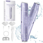 Akunbem Bikini Trimmer dual-head front view for precise grooming anywhere