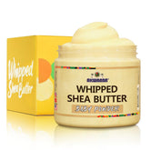 AKWAABA Manteca de Shea batida en envase, hidratación suave para piel y cabello.