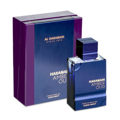 Al Haramain Amber Oud Dubai Night bottle front, unisex fragrance for day and night wear