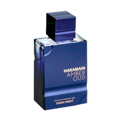 Al Haramain Amber Oud Dubai Night packaging box, ideal for gifting