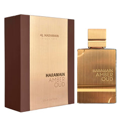 Heart notes of melon and pineapple with amber warmth in Amber Oud Gold Edition
