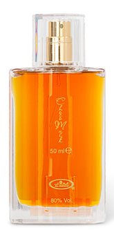Al-Rehab Choco Musk bottle front view, showing a chic gourmand vibe for daily wear