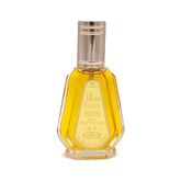 Al-Rehab Dalal unisex EDP bottle front view, ideal for sophisticated evenings.