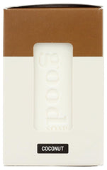 Alaffia Coconut Good Soap ingredients close-up highlights coconut-based formula.