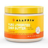 Alaffia Manteca Karité sin fragancia para piel seca, crema corporal suave