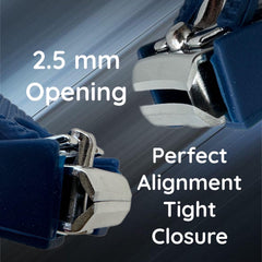 ALAZCO Curved blades to follow natural nail contour for easier trimming