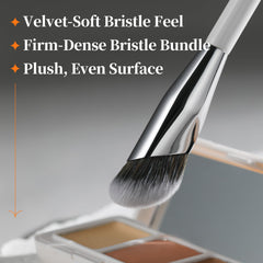 Albeaut Concealer Brush angled contour around the nose for definition.