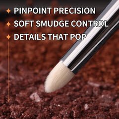 ALBEAUT brush blends crease with soft bristles for seamless transitions