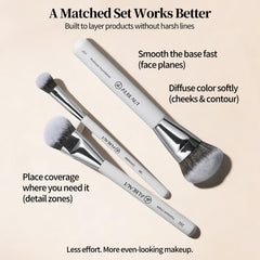 ALBEAUT kitten paw concealer brush for seamless blending under eyes