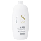 ALFAPARF Milano Semi di Lino Diamond shampoo bottle with premium color-safe shine.