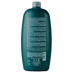 ALFAPARF MILANO reconstruction shampoo label highlights color-safe vegan formulation