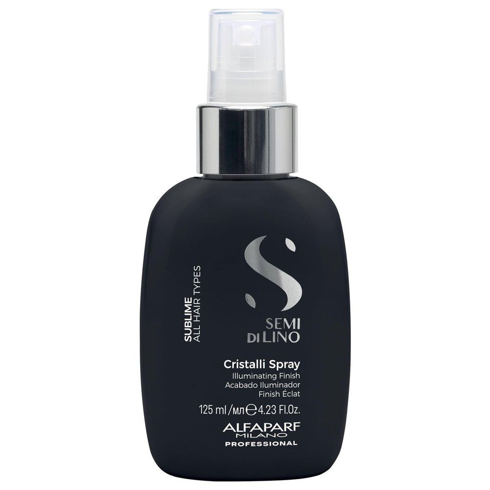 ALFAPARF MILANO Cristalli bottle delivers instant gloss and smoothness for all hair types