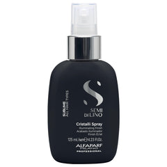 ALFAPARF MILANO Cristalli bottle delivers instant gloss and smoothness for all hair types