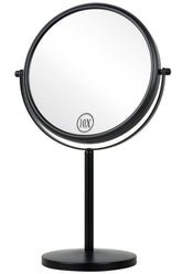 ALHAKIN 10x magnifying mirror, front view for precise eye makeup details