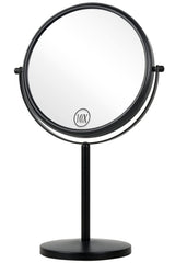 ALHAKIN 10x magnifying mirror, front view for precise eye makeup details