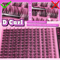 ALICE DIY lash-extension easy-application enables tidy, beginner-friendly lash routines at home.