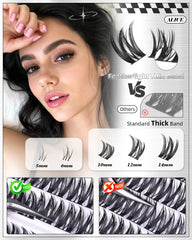 ALICE Flaunt Lash Clusters featherlight band for all-day comfort