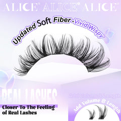ALICE Lash Clusters 168pcs set ready for DIY lash styling.
