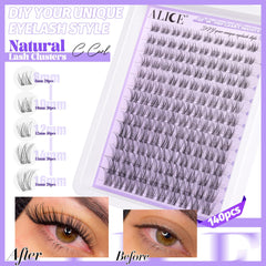 ALICE lash glue bond demonstrates secure hold for long wear.