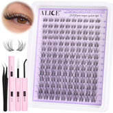 ALICE Lash Clusters Kit unboxing for easy at-home styling.