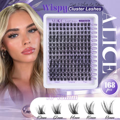 Alice Lash Clusters lightweight-fibers highlight subtle curl for everyday glamour.