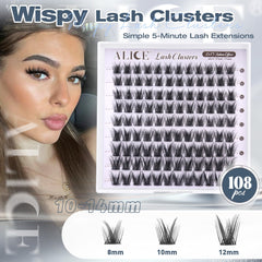 Soft band on ALICE lash clusters for comfortable blending