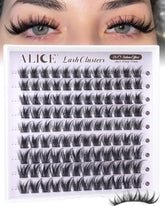 ALICE Lash Clusters Wispy 10-14mm set for natural lift and subtle volume