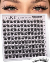 ALICE Lash Clusters wispy 10-14mm blend for natural daytime definition